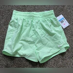 Nike green shorts